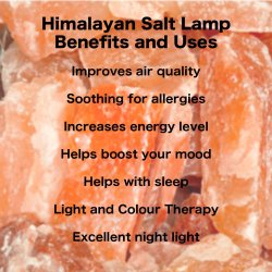Lampe med metalkurv og Himalayasaltsten