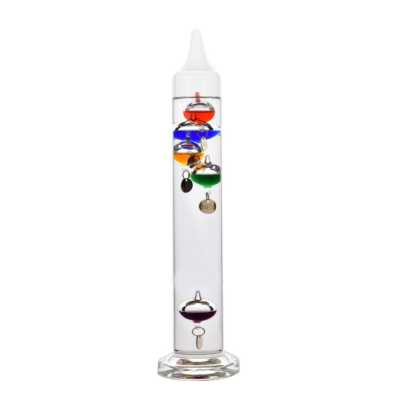 GALILEO TERMOMETER - 33 CM MULTIFARVET 5 PRER