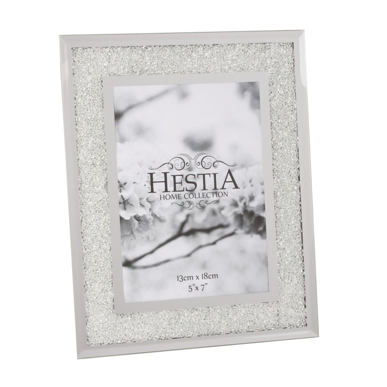 FOTORAMME KRYSTALKANT MED SLVKANT 13 x18 cm