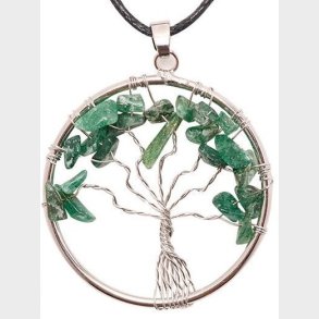 LIVETS TR VEDHNG -Grn aventurin