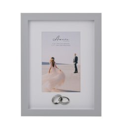 AMORE FOTORAMME MED RINGE IKON 10 x 15 cm