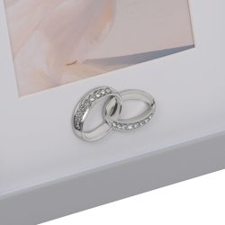 AMORE FOTORAMME MED RINGE IKON 10 x 15 cm