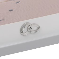 AMORE FOTORAMME MED RINGE IKON 20 x 25 cm